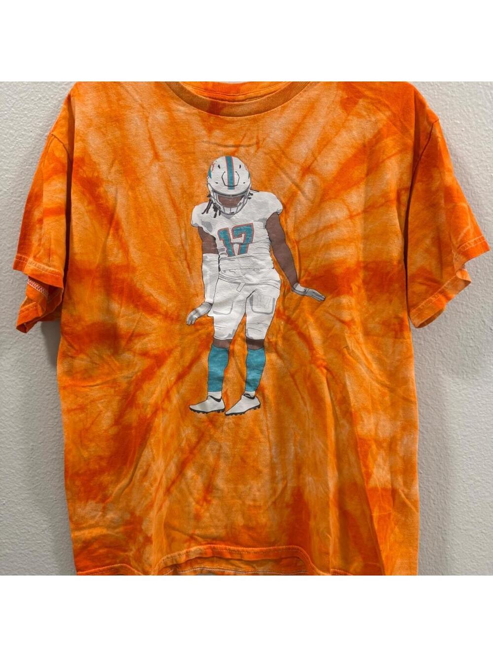 Nfl Men's Orange and Multi Tshirt